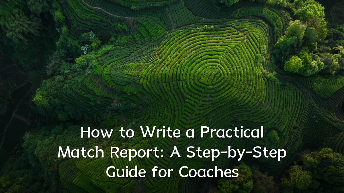 How to Write a Practical Match Report: A Step-by-Step Guide for Coaches