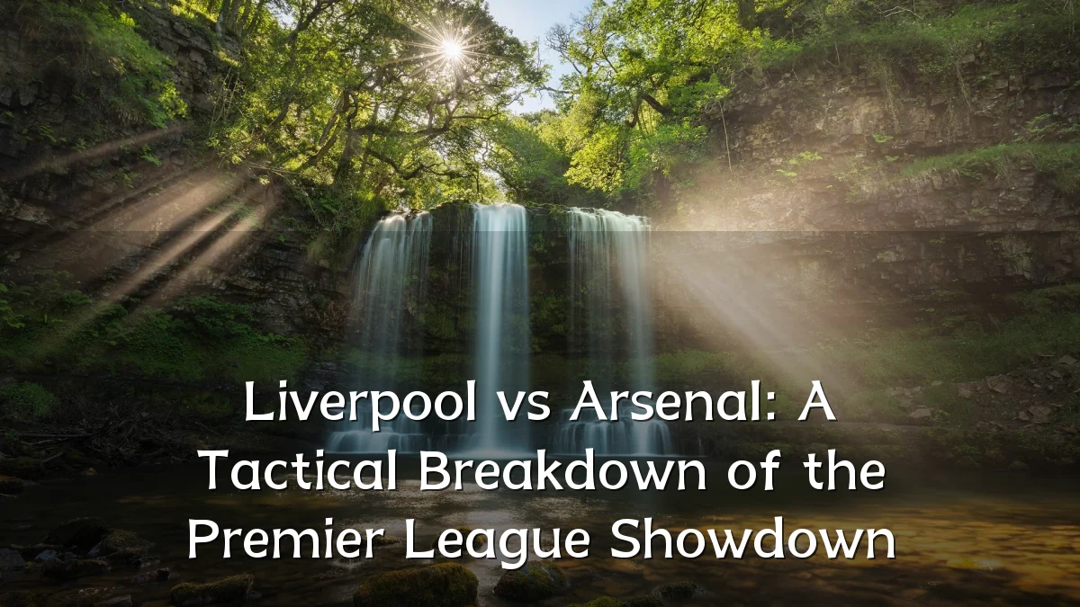 Liverpool vs Arsenal: A Tactical Breakdown of the Premier League Showdown