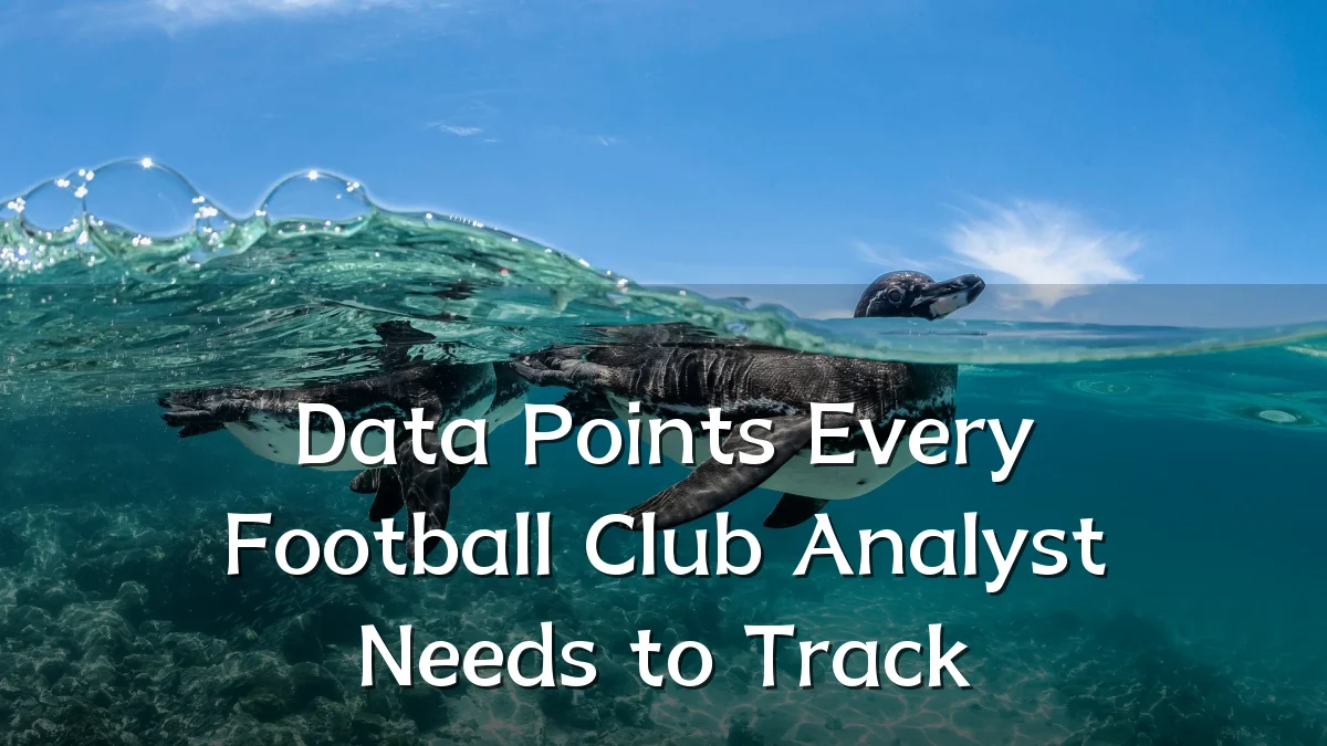 Data Points Every Football Club Analyst Needs to Track