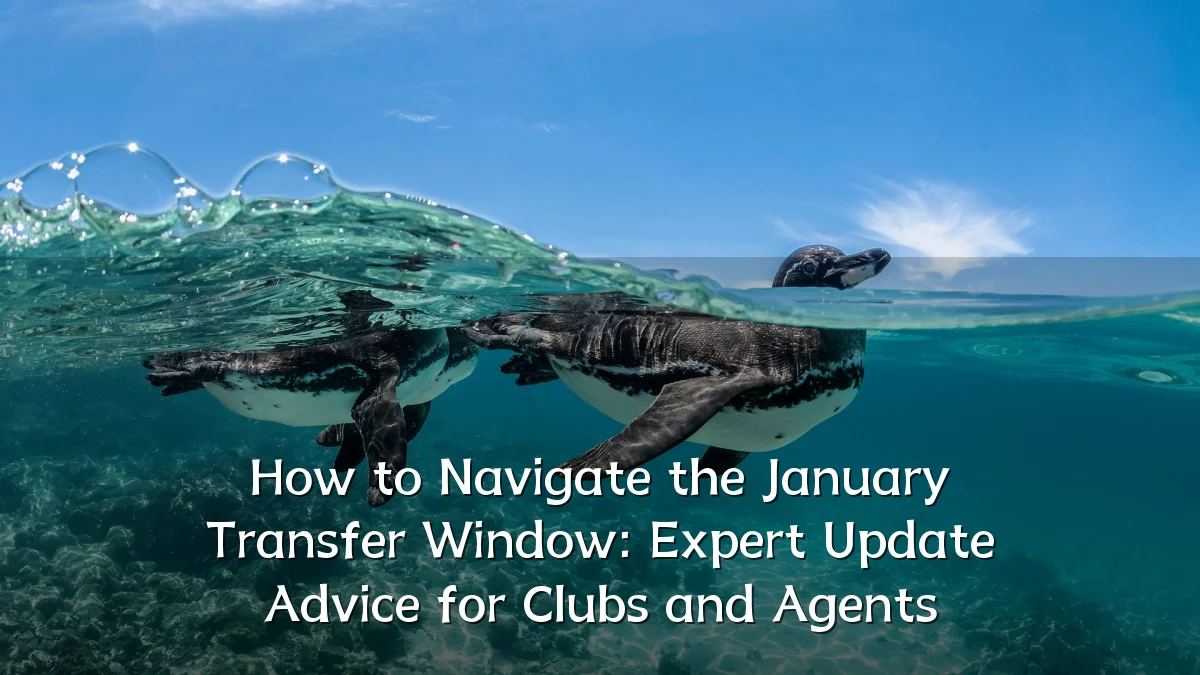 How to Navigate the January Transfer Window: Expert Update Advice for Clubs and Agents
